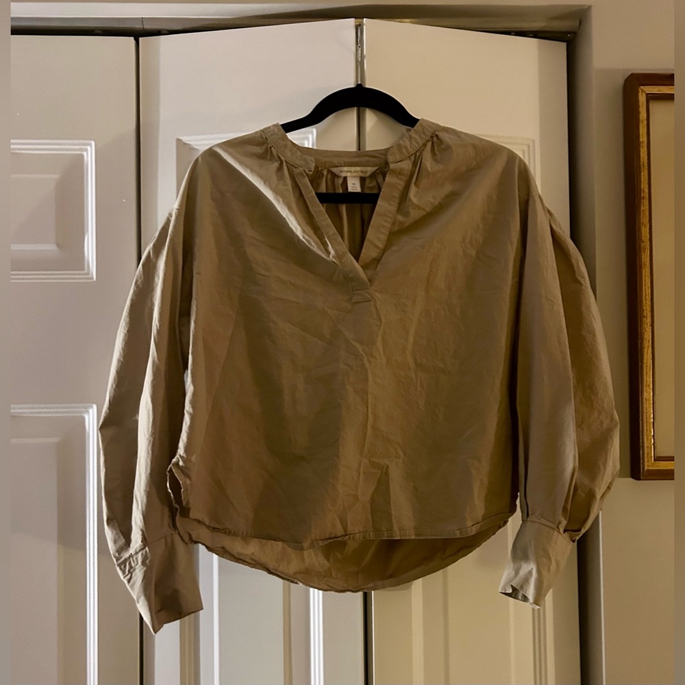 Banana Republic Women’s Sz XS Cotton Boho/Bohemian Regency Cottagecore Blouse